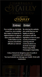 Mobile Screenshot of champagne-mailly.com